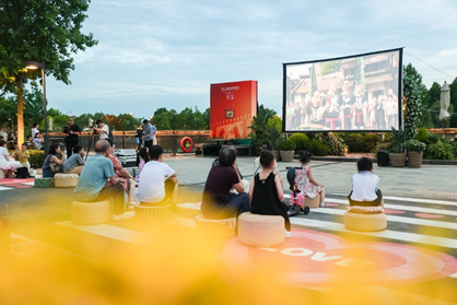 上海國(guó)際電影節(jié)露天放映。主辦方供圖