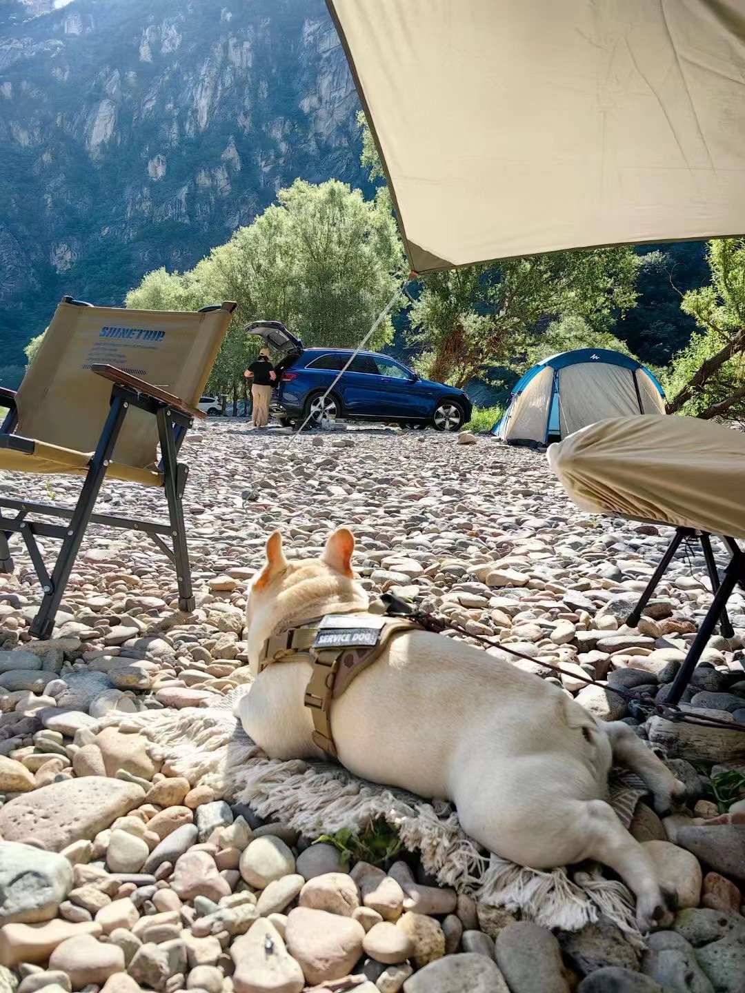 北京懷柔白河灣。受訪者供圖